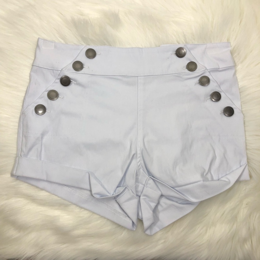 Almost Famous 29” White Shorts